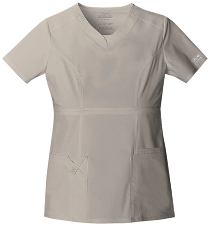 Haut d'hôpital à col en V Cherokee Workwear Core Stretch