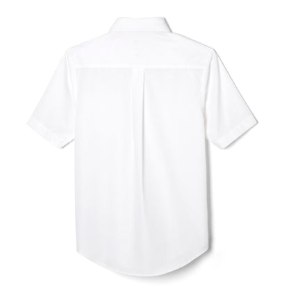 French Toast Mens Short Sleeve Poplin Dress Shirt