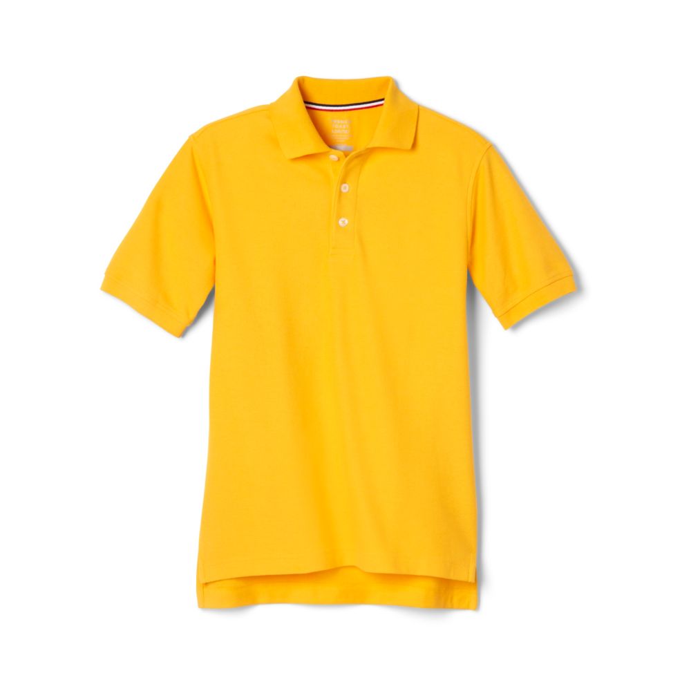 French Toast Boys Short Sleeve Pique Polo