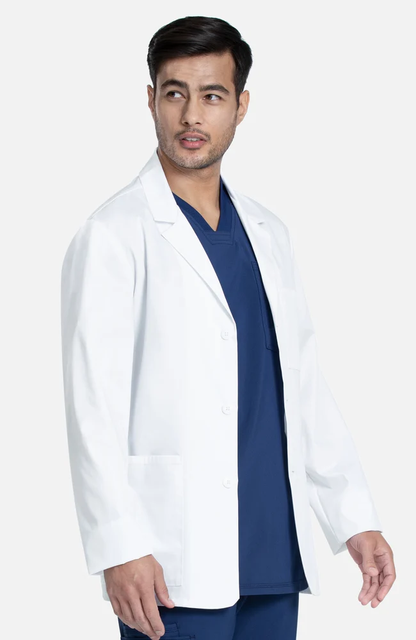 Project Lab by Cherokee Mens 30" Notched Consultation Lab Coat