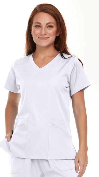 Pepino Uniforms Scoop V-Neck Scrub Top