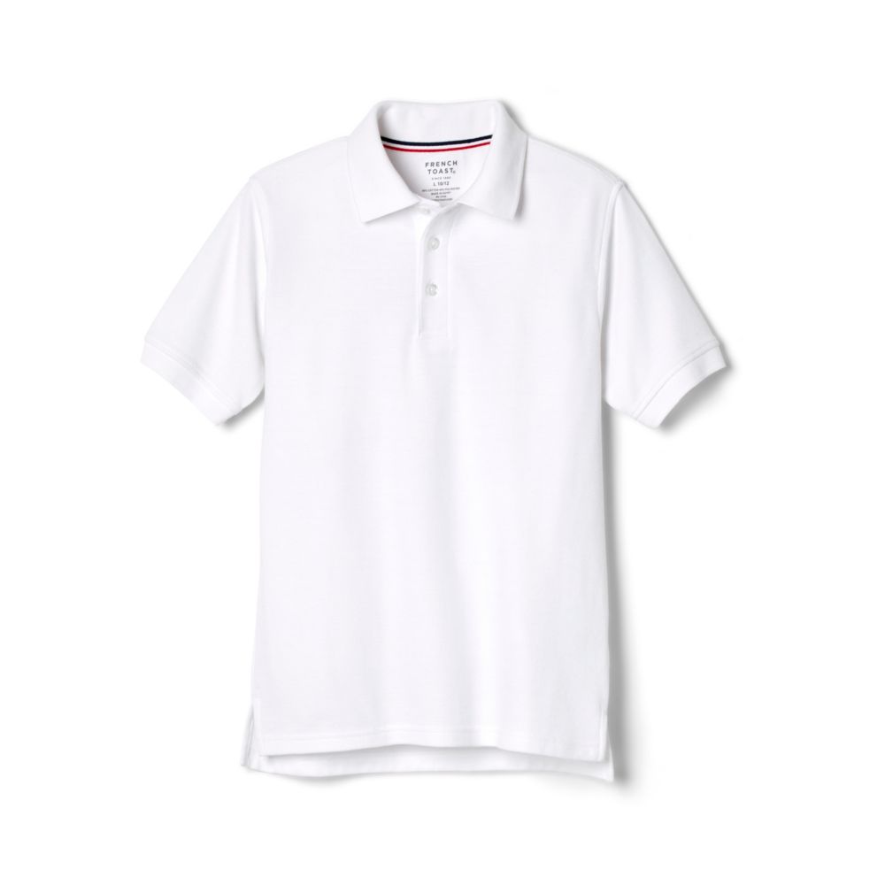 French Toast Boys Short Sleeve Pique Polo