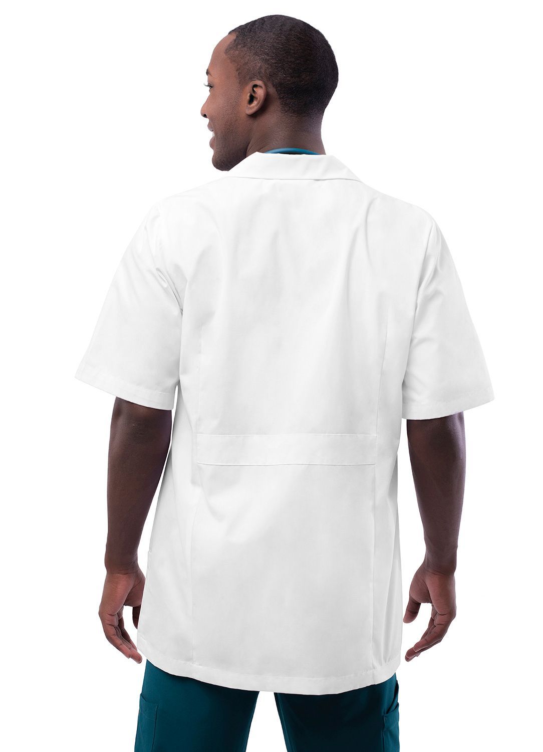 Adar Universal Unisex 31" Short Sleeve Consultation Lab Coat