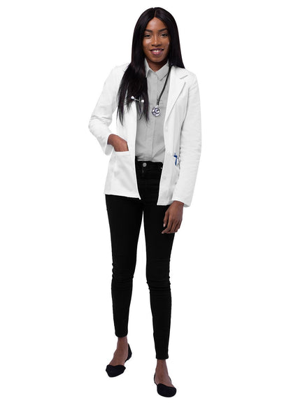 Adar Universal Womens 28" Tailored Lab Coat