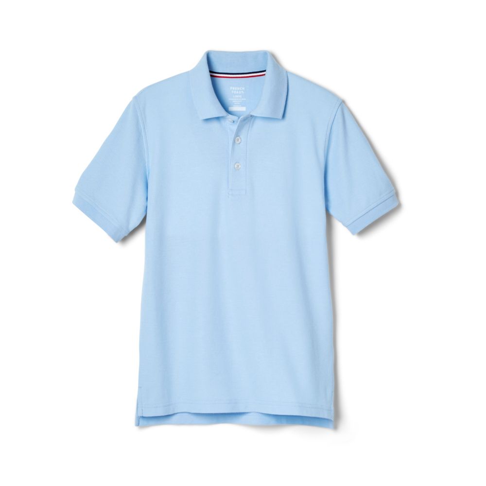 French Toast Boys Short Sleeve Pique Polo