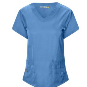 Pepino Uniforms Ring & Snaps Scrub Top