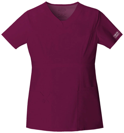 Haut d'hôpital à col en V Cherokee Workwear Core Stretch