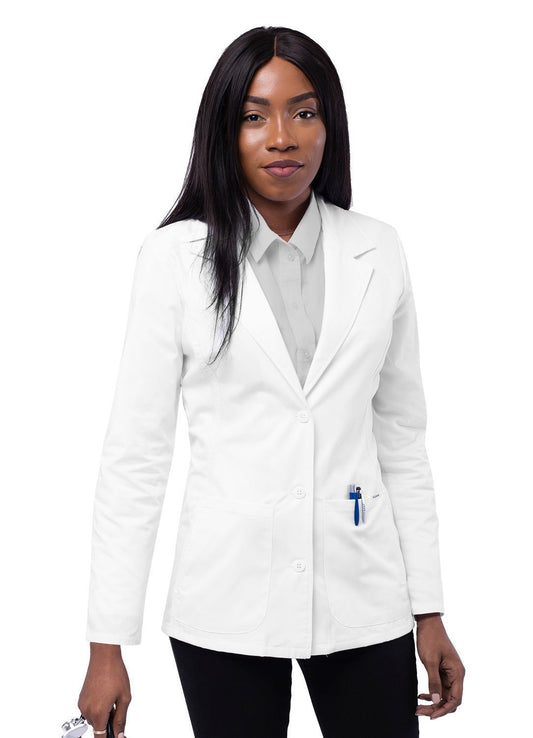 Adar Universal Womens 28" Tailored Lab Coat