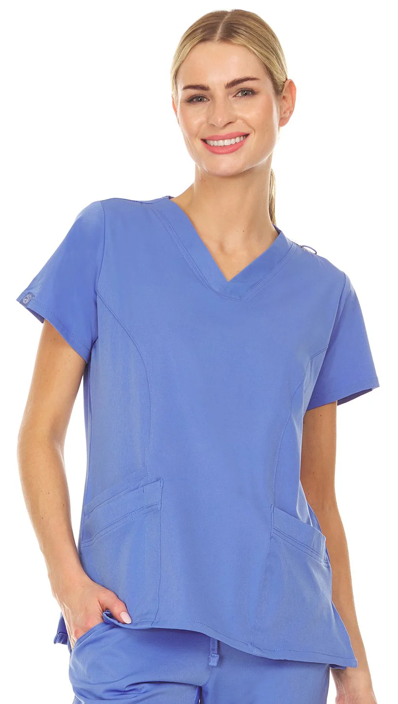 Blouse médicale à col en V Medichic Mini Marilyn Eleanor