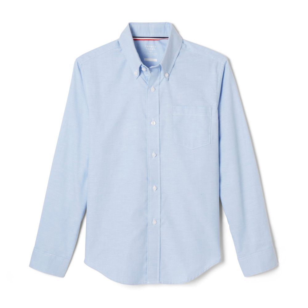 French Toast Camisa Oxford de manga larga para niños