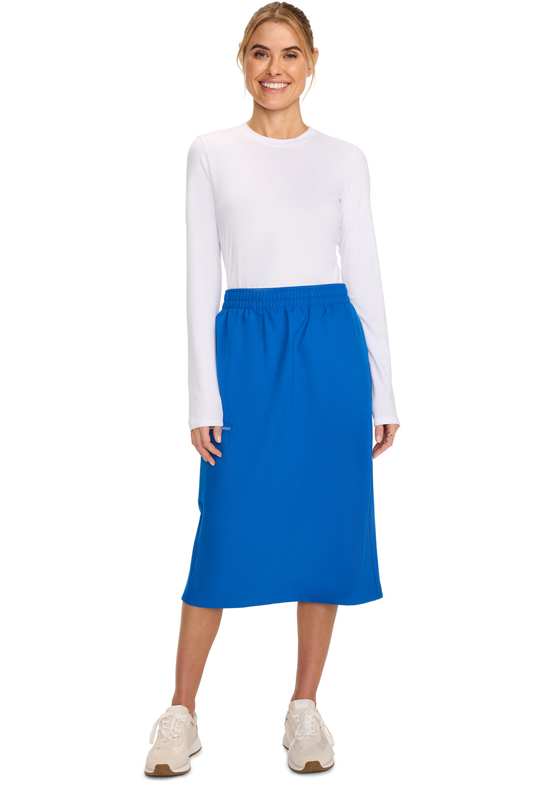 Jupe médicale Cherokee Workwear Originals à taille ultra élastique 