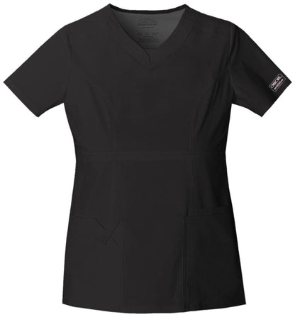 Haut d'hôpital à col en V Cherokee Workwear Core Stretch