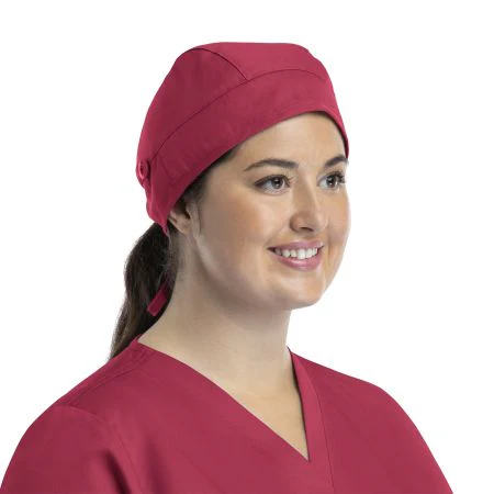 Maevn Unisex Scrub Cap With Buttons