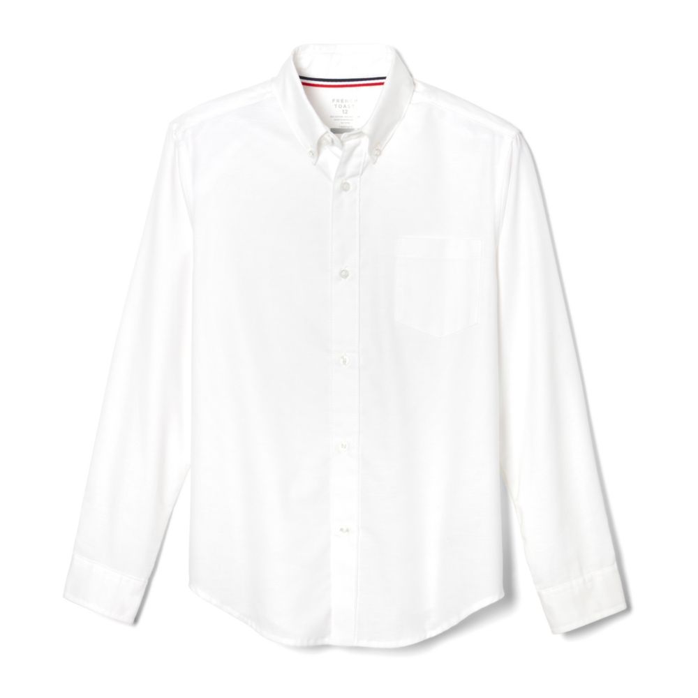 French Toast Camisa Oxford de manga larga para niños